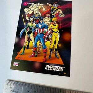 1992 Marvel Universe Series 3 Trading Card #171 Avengers